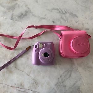 Fujifilm Instax Mini 9 Camera and Case